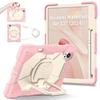 For Huawei MatePad Air (2024) Case Silicone+PC Kickstand Tablet Cover