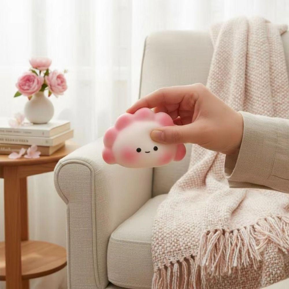 Slow Rising Dumpling Squeeze Toy Scented Sensory Fidget Toy Cute Steam Bun Squishy Toy Adults