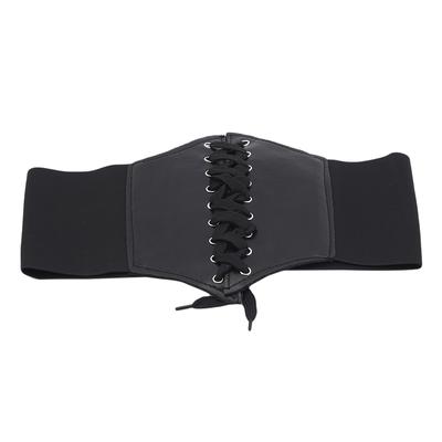 Ladies' Shaping Strap Court Style Body Wide Waist Seal Slimming Effect Corset Belt Fashion Lace-up Slimming Vintage Waist Seal