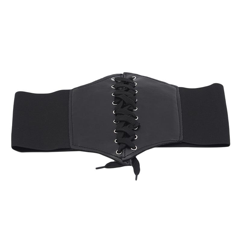 Ladies' Shaping Strap Court Style Body Wide Waist Seal Slimming Effect Corset Belt Fashion Lace-up Slimming Vintage Waist Seal