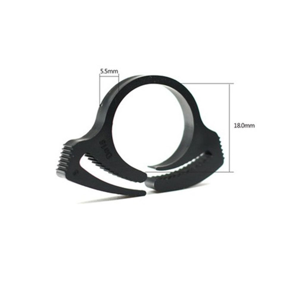10 Pack Nylon Heavy Duty Double Gripping Black Snap Grip Nylon Plastic Hose Clamps  Tubing/Hose