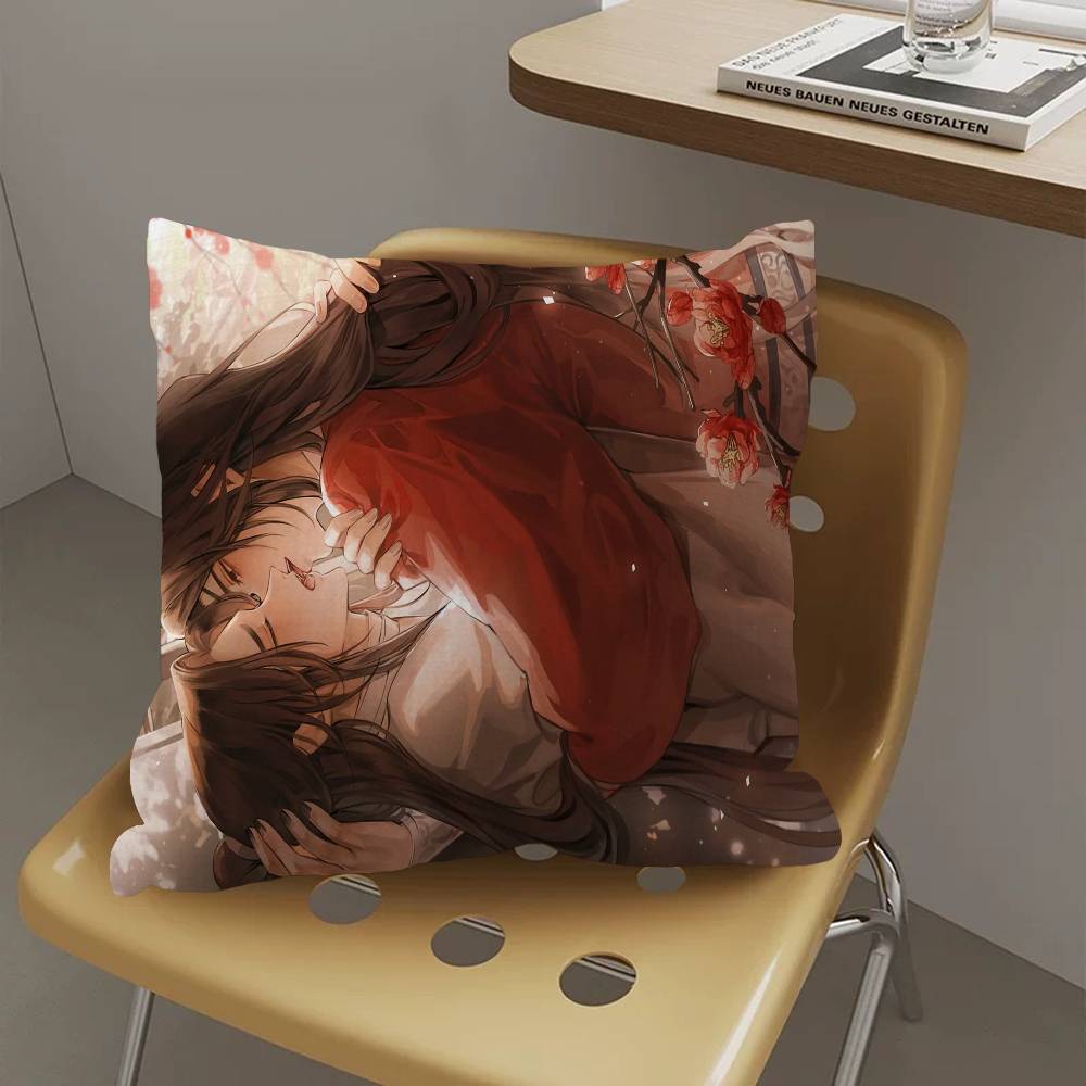 Аниме T-Tian G-Guan C-Ci F-Fu Кленовый Дизайн Наволочка Счастливый Осенний Урожай Декор Праздничный Декор Наволочка 12x12Inch