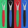 Adults Health Care Fresher Breath Tongue Cleaner Stainless Steel Oral Care Tongue Scraper