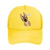 GerUnisex Shepherd Play Graphic Mesh Baseball Cap Casual Hat Outdoor  For Womens Unisex FeUnisex