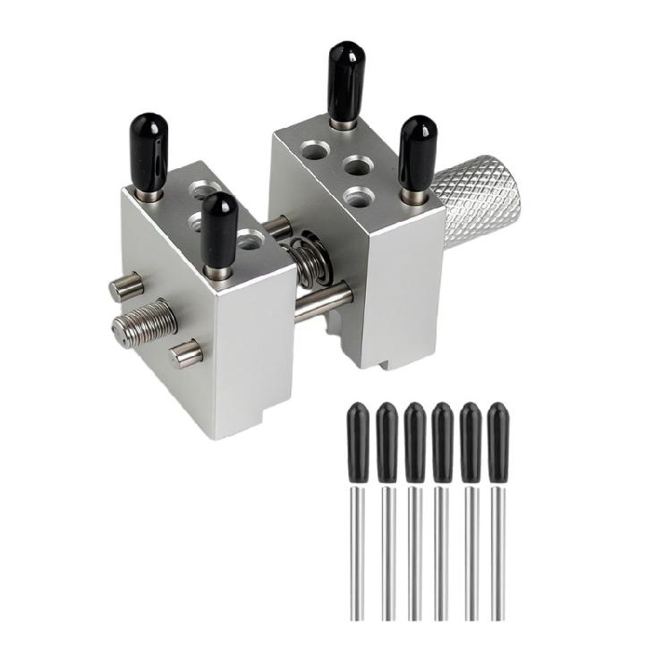 Space Saving Adjustable Miniature Metal Clamp Vise Ideal For Hobbyists And Technical Assembling Detailed Craft Projects
