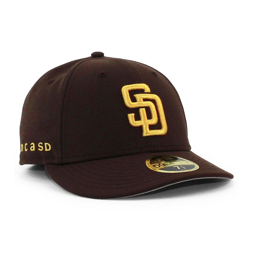 [New Era] MCASD Cap LP59FIFTY San Diego Padres MLB MUSEUM OF CONTEMPORARY ART SAN DIEGO LOW-CROWN FITTED CAP PADRES San Diego Museum of Contemporary