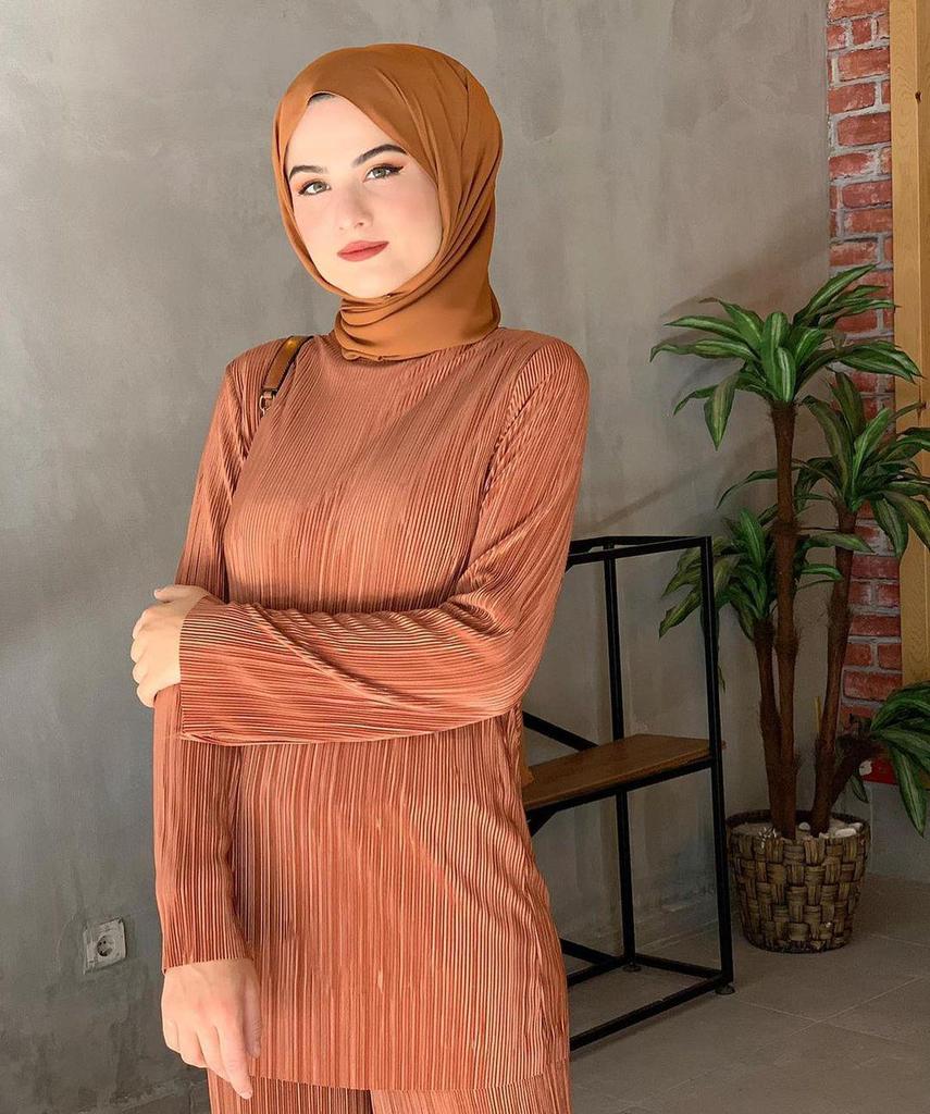 M148# Ethnisches Falten-Freizeitset für Damen - Südostasiatischer/Arabischer Stil