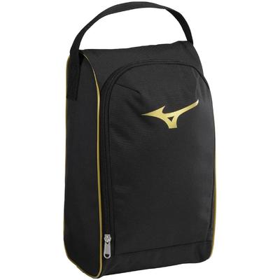 Mizuno Shoe Case One Size Fits Baseball/Softball 1FJKD021, Most, Black/Gold