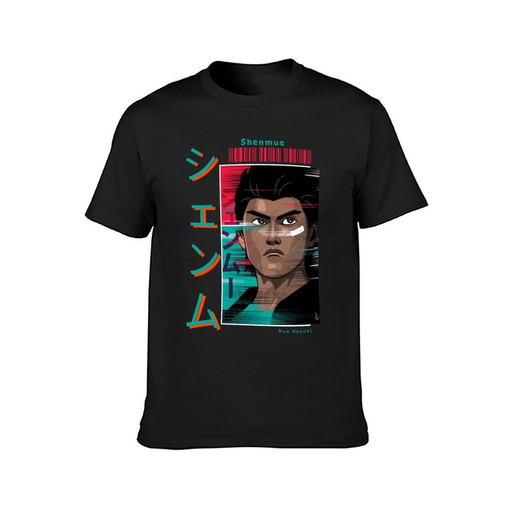 Ryo Hazuki - Shenmue T-Shirt Rohlinge Sommerkleidung Ästhetische Kleidung Herren Trainingsshirt
