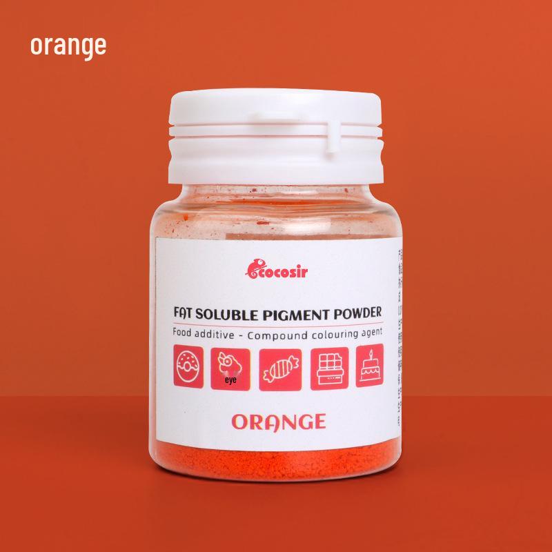 Chocolate Oil-Soluble Color Powder for Pastries, Mousse, Fondant, Lipstick & Macarons - 10g