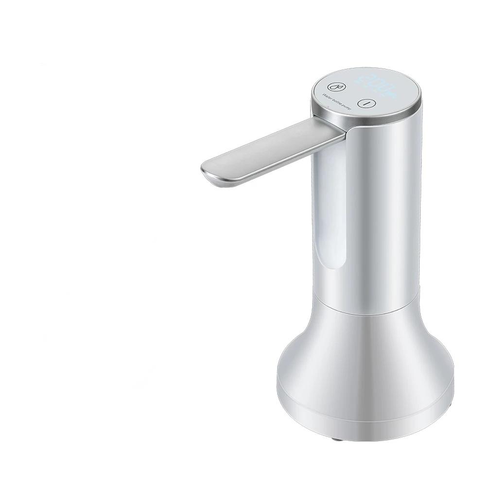 

Електрична помпа для бутильованої води, складаний автоматичний диспенсер для води, пляшка 19 літрів, акумуляторна настільна помпа для питної води S білий