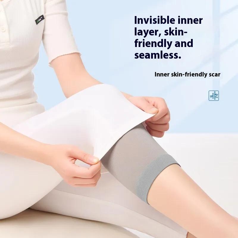 Women's & Men's Summer Thin Knee Protectors Invisible Leg Warm Joint Guards for Air Conditioning Room Fitness Safety