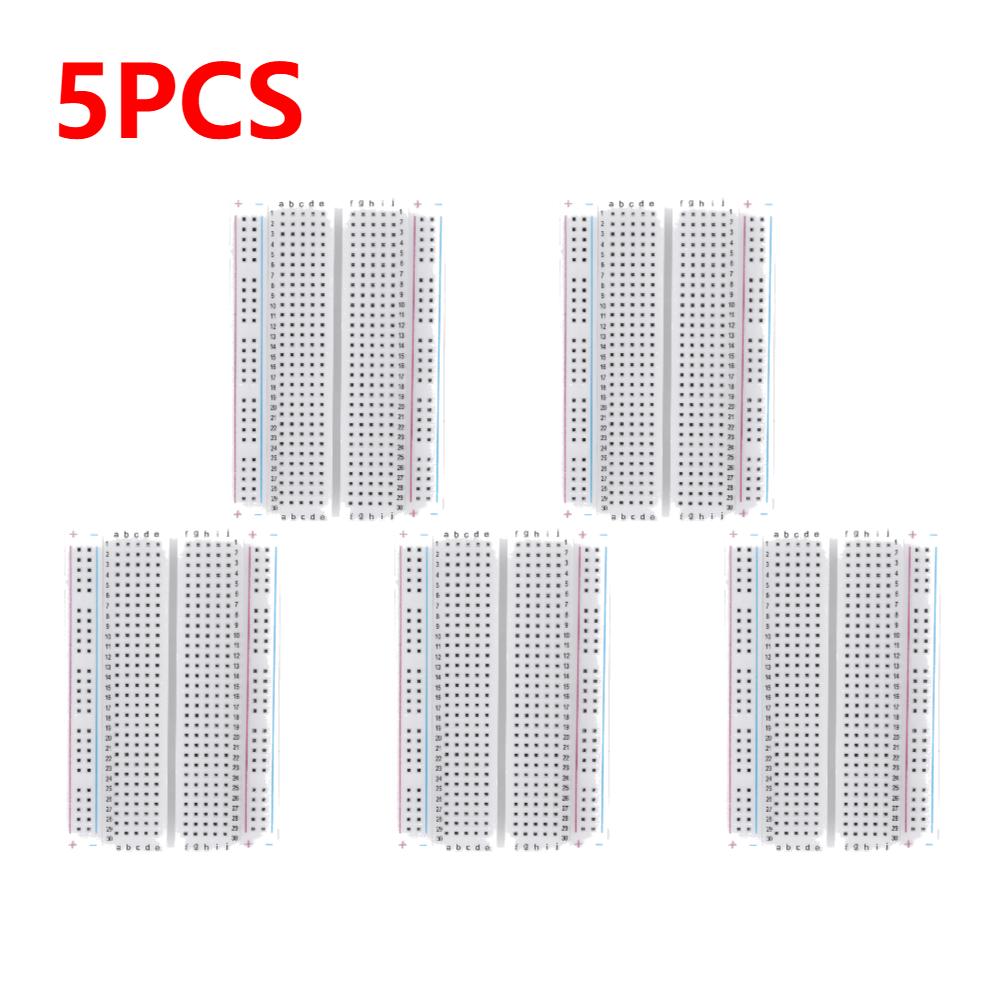 MB-102 Steckplatine 400 Punkte Lötlos PCB Bread Board Test Entwickeln Dupont-Kabel DIY Mini-Steckplatine für Bus-Test-Leiterplatte