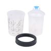 Transparent Disposable Paint Spray Cup 180-800ml Plastic Paint Mixing Cup Disposable Paint Cup Spray Pot Type Quick Cup