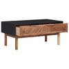 Coffee Table 90 X 50 X 40 Cm Solid Acacia Wood and MDF