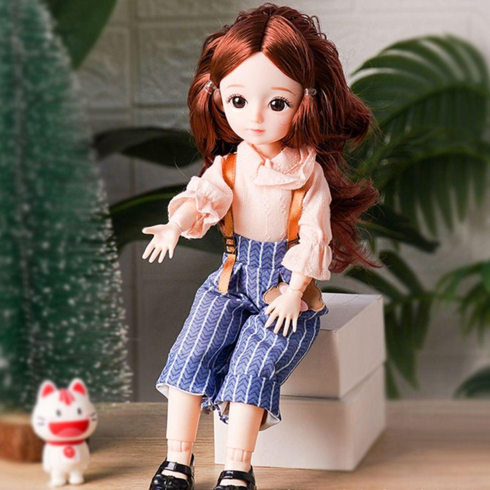 1/6 SD Princess Dress Up BJD Dolls Attractive Eyes Princess Makeup Ball Joint Doll Babies