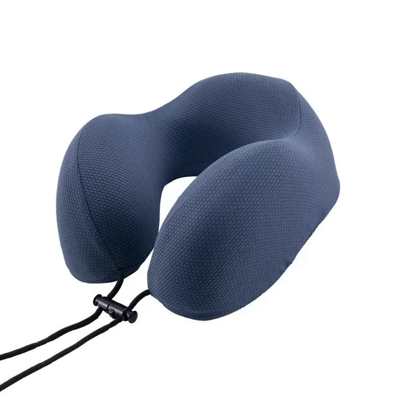 1pcs Multi Functional U-shaped Pillow Memory Cotton Comfortable Sleep Neck Pillows Portable Rest Travel Pillow,Christmas Gift