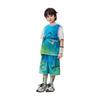 ASK JUNIOR Kids' Quick-Dry Faux Two-Piece Summer Sports Set