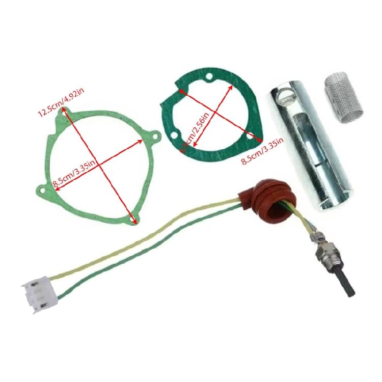 Auto Diesels Parking Heater Parts Ceramic Pin Heater Glow Plug with Removal Tool