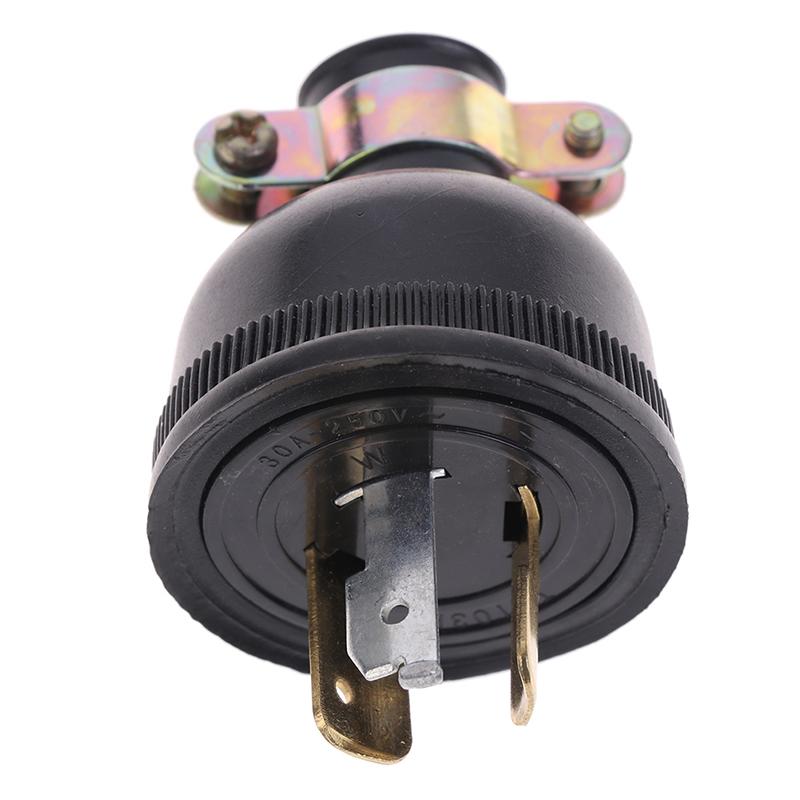 2.5Kw Generator Plug Anti-Loose Plug 168F/170F Anti-Off Three-Pole Plug Gx160