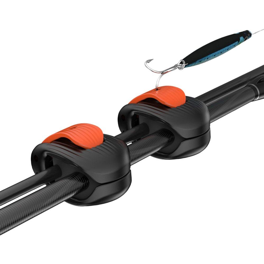 

2/4Pcs Non-Slip Multifunctional Fishing Rod Holder Wall Mounted Rod Binding Clamp Fishing Pole Holder Durable Fishing Rod Fixer