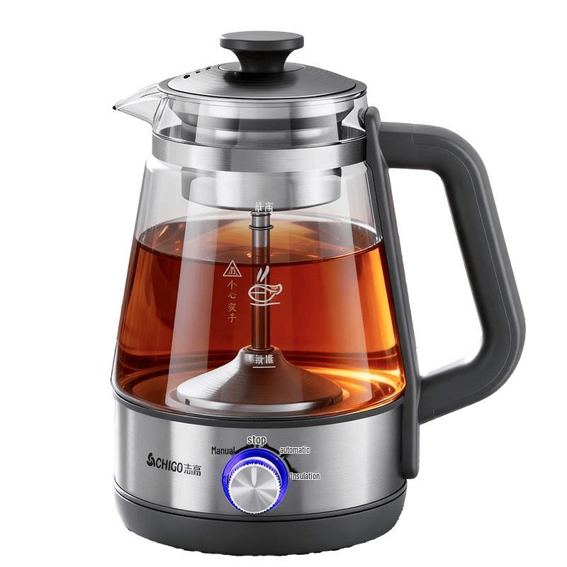 Chigo 1L Electric Glass Tea & Health Pot CN plug (adapter included)
