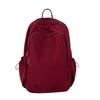 Korean version ins style solid color small fresh schoolbag women, junior high school girls, high school students backpack light travel backpack