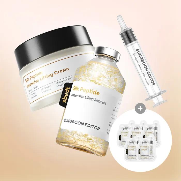 [Elasticity Boosting SET] Silk Peptide Cream 50ml + Silk Peptide Ampoule 60ml
