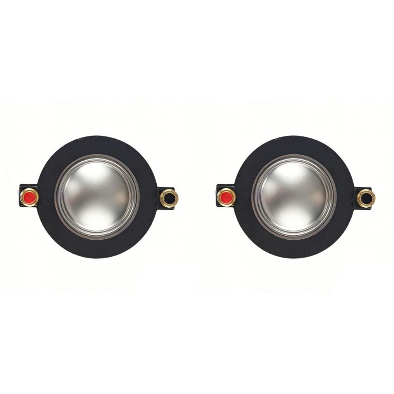 2Pcs Diaphragm Replacement Metal Film Tweeter Consistent Quality For Professional Sound Equipment Speaker Repair