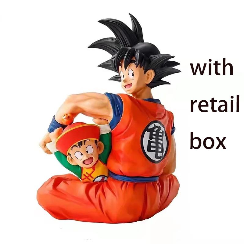

Amine Dragon ball Son Goku & Baby Gohan Action Figure Toys with box