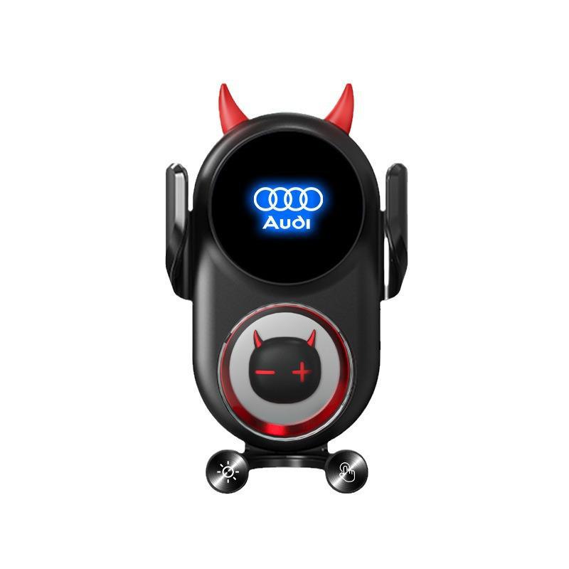 Wireless Charging Car Holder for A6LA4Q5LQ3: Auto-Clamping and Navigation