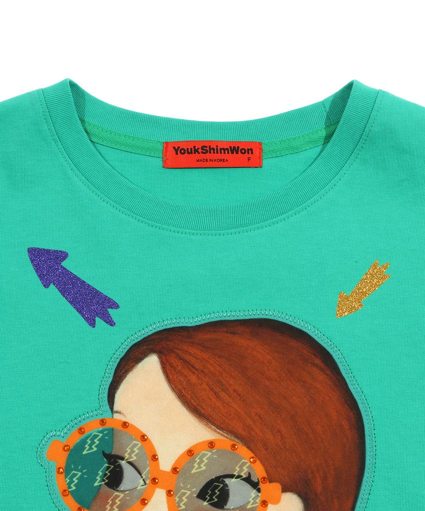 Yugsimwon Colorful T-Shirt F Greenlia