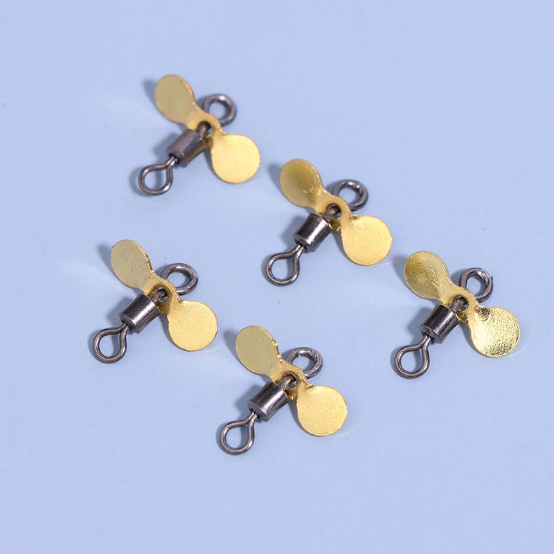 5 stk. Plug Støping Fiske Propellblad Turbo Propell Spinner Blader DIY Fiske Lokkemiddel Krok Agn Fiske Tilbehør