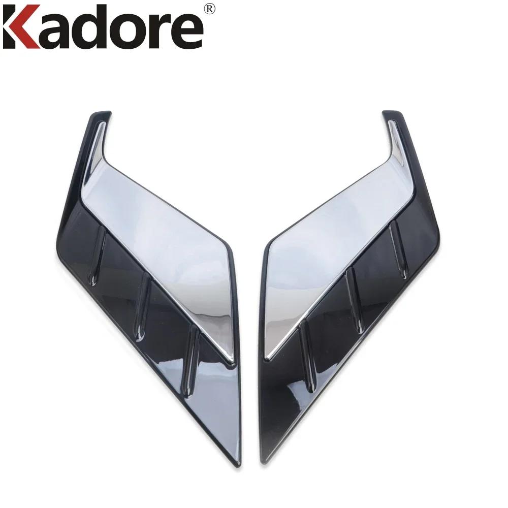Rear Fog Light Lamp Cover Trim For Toyota Corolla Cross -2024 2025 Chrome Car Accessories Tail Foglight Eyebrow Eyelid Frame