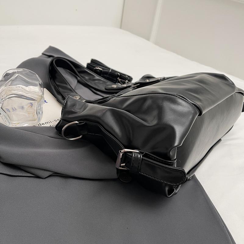 Minimalistische Damenhandtasche mit großem Fassungsvermögen, modische Schultertasche, einfache und lässige Tragetasche, geeignet für den täglichen Gebrauch und zum Einkaufen