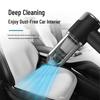 Powerful Cordless Car Vacuum with Brushless Motor & Long Battery Life - Multipurpose Dust & Mite Remover for Home & Keyboard Cleaning