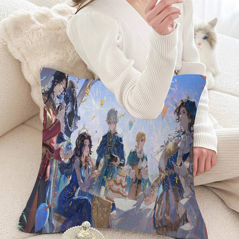 Identity V Chinese Game Pillow Gift Home Office Decoration Bedroom Sofa Car Cushion Cover Case 45x45