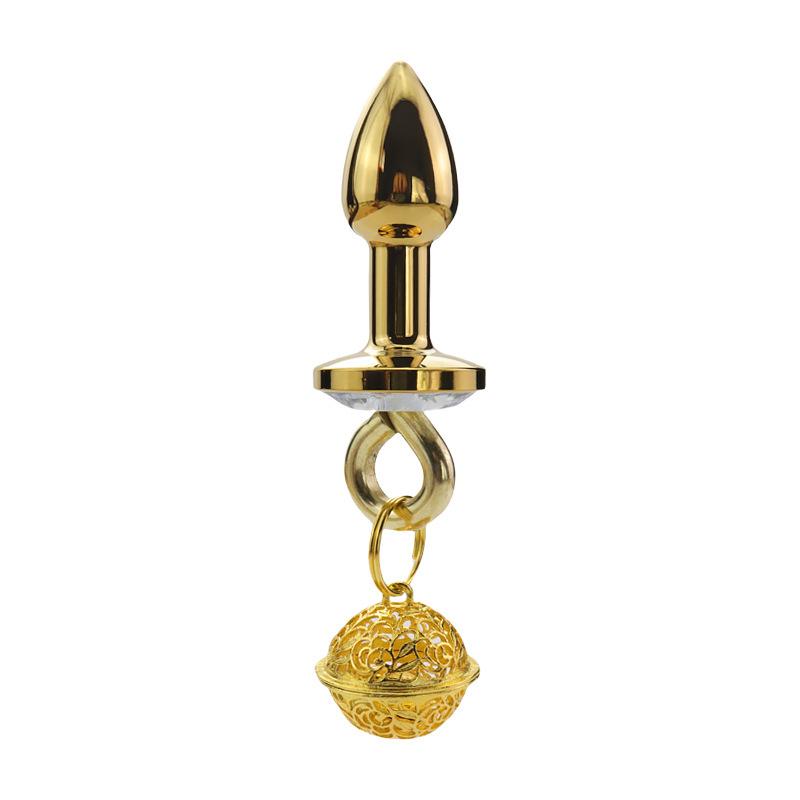 Adjustable SM Nipple Clamps & Bell Butt Plug Set for Adult Pleasure