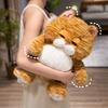 Cute Simulated Fat Cat Doll Plush Toy Stuffed Soft Animal Plush Orange/Gray/Brown Kitten Pillow Kids Girls Birthday Gift Pet Toy