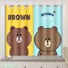 Children's Room High Shading Curtain Boys and Girls Room Bedroom Cartoon Curtain 2023 New Punch Cartoon Pattern Curtain 2 Pieces