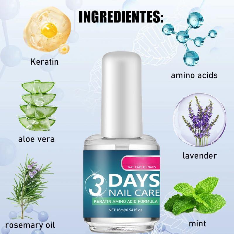 Nail Strengthening & Repair Serum 15ml | Cuticle Oil, Moisturizing Nail Care, Anti Hangnail, Nourish & Repair Dry Brittle Nails