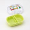Skater Lunch Box for Children, 360ml, with a lid that allows for easy packing, made in Japan, single layer, dishwasher safe, microwave safe, polar