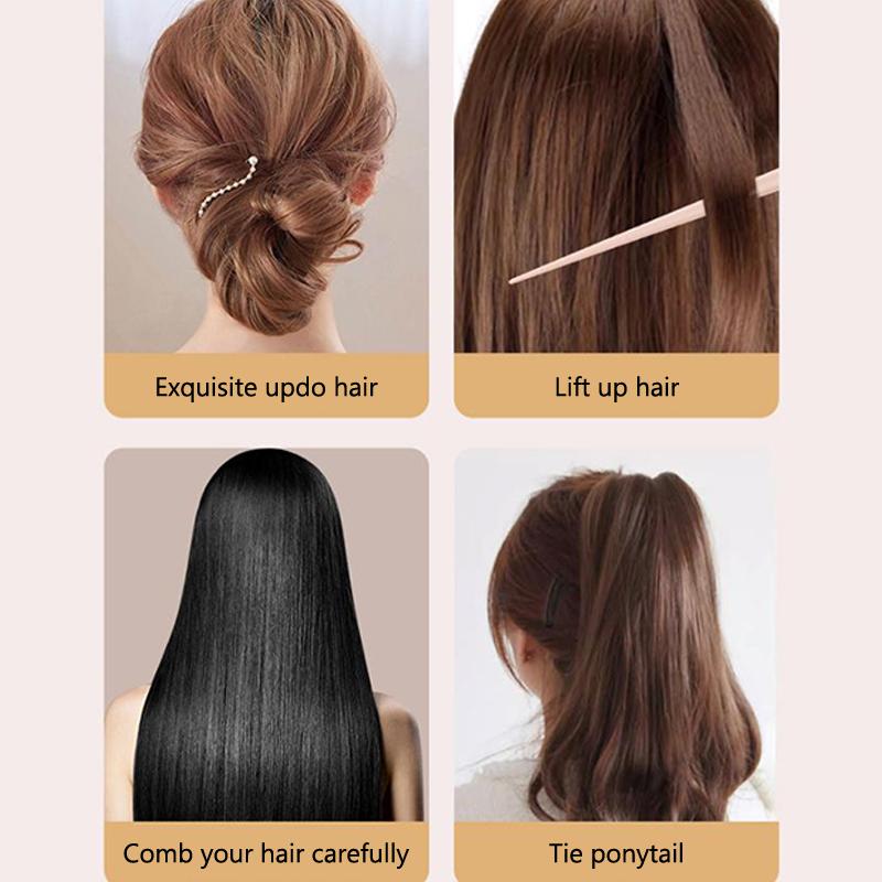 Pro Pointed Tail Salon Hairdressing Hair Styling Anti-Static Comb Hair Brush Steel Needle Pin Rat Tail Combs Barber Accessories