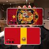 IK61 Spain Flag Transparent Phone Case for LG K22 K30 K40 K40S K41 K42 K50 K50S K51 K51S K52 K61 K62 K71 K92 Q60 Q61 V40 V50 V60