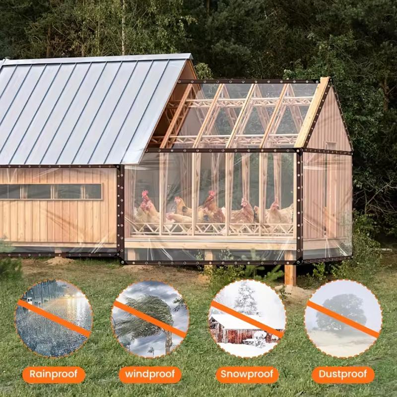 Telo Impermeabile Trasparente 2X2M 3X3M 4X4M Vela Ombreggiante Triangolare Impermeabile e Anti-UV Copertura Tenda da Esterno per Patio Giardino