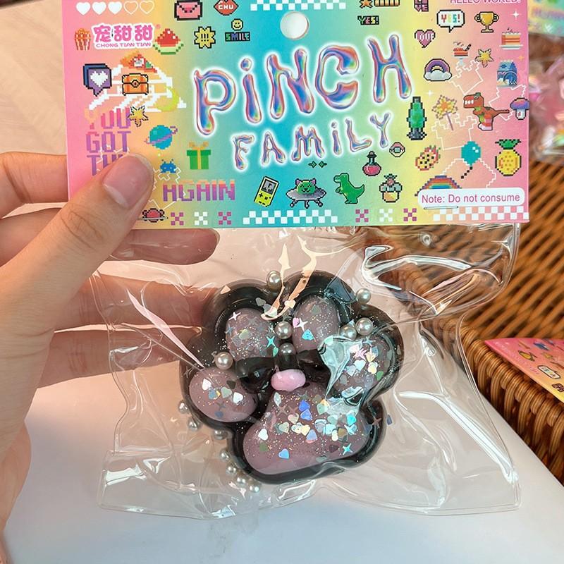 New Arrival Donut Plush Cat Claw Squishy Soft Texture Cute Appearance Blind Bag Stress Relief Cute Gift
