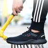 Fashion High Quality Mens Sneakers Anti-smash Puncture-Proof Men Work Safety Shoes Outdoor Indestructible Non-slip Running Shoes Plus 46