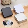 Mini Metal Tins Container Square Hinged Flip Storage Tin Box Small Kit Case Jewelry Coin Candy Condom Organizer Portable New