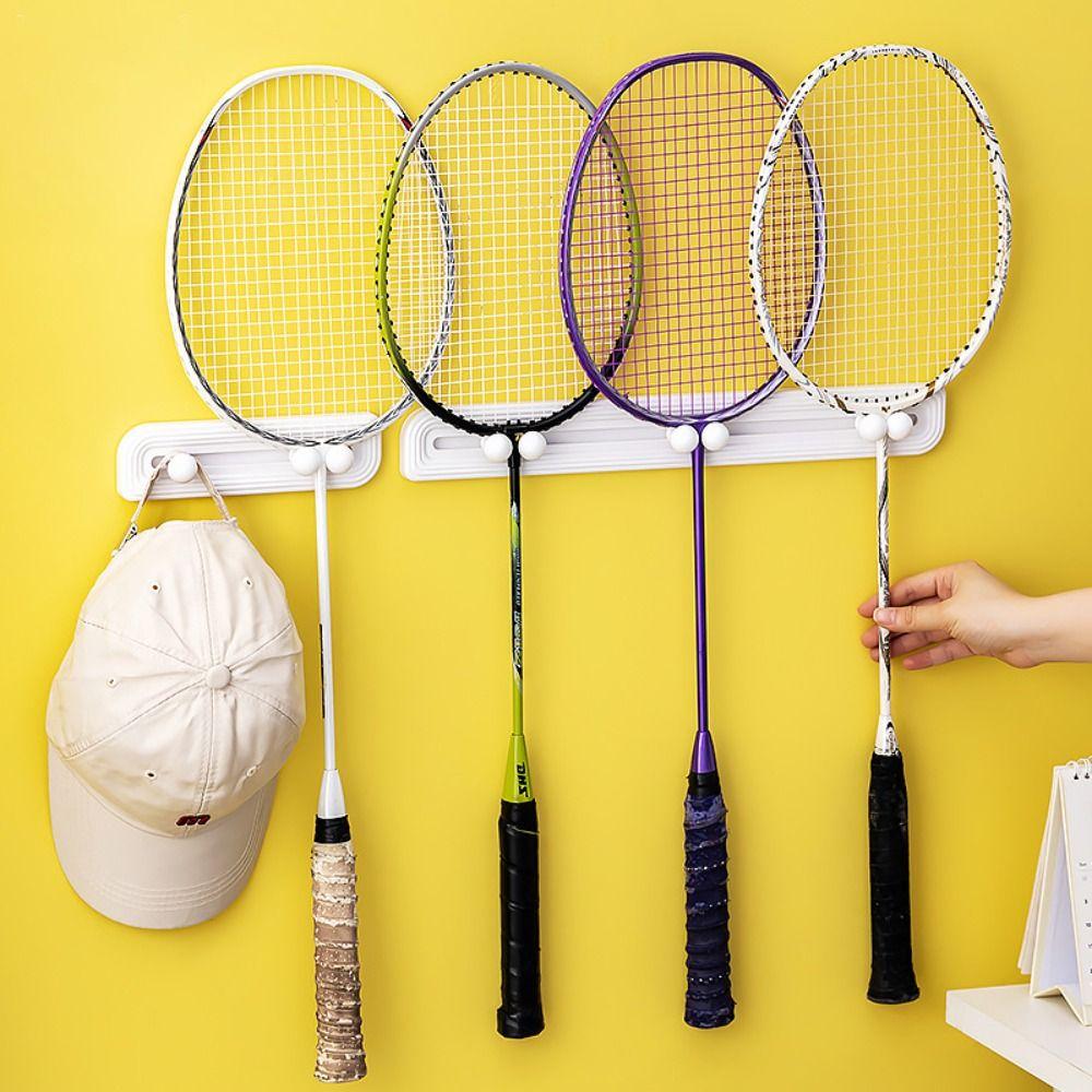 Adjustable Shuttlecocks Storage Bucket Removable Hook Storage Hooks  Badminton Equipment