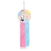 Rainbow Braided Rope Wall Hanging Organizer Hair Clips Storage Holder For Girl Bedroom Bathroom Decor Wall Ornaments Accessories